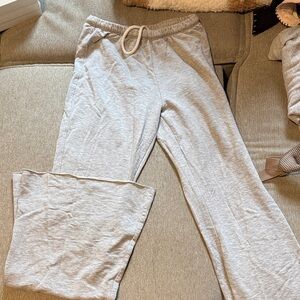 Aerie Light Gray Comfy Lounge Pants